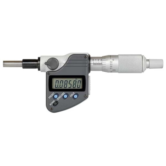 Mitutoyo Electronic Micrometer Head,0 to 1 In 350-351-30