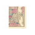 thumbnail image 4 of Historic City Map - Philadelphia Pennsylvania Street - Beers 1872 - 23 x 28.81 - Vintage Wall Art, 4 of 5