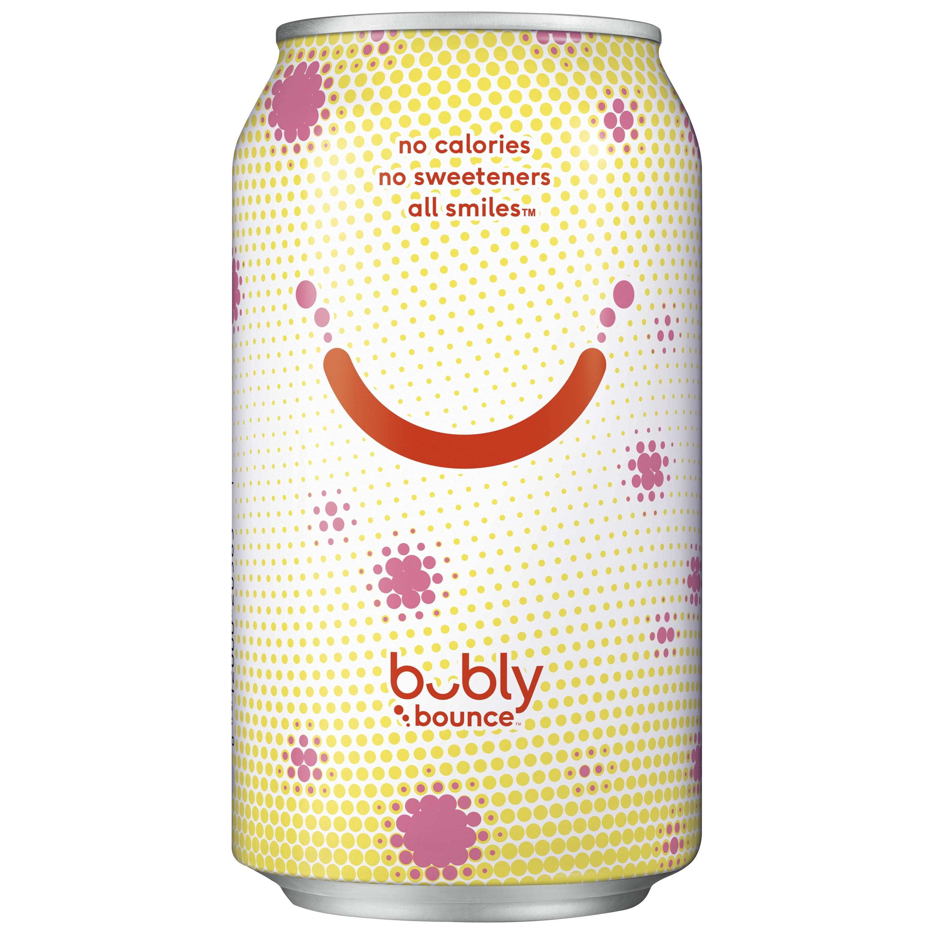bubly Bounce Caffeinated Blood Orange Grapefruit Sparkling Water, 12 fl oz, 18 Pack Cans