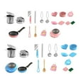 thumbnail image 4 of Mini Kitchenette Full Set of Cooking Utensils Childrens Cooking Puzzle Toy, 4 of 8