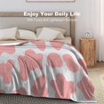 thumbnail image 5 of Cow Print Blanket Pink White Cow Pattern Throw Blanket Lightweight Flannel Cow Blanket for Kids Adults Couch Sofa Gifts 50"X 40", 5 of 6