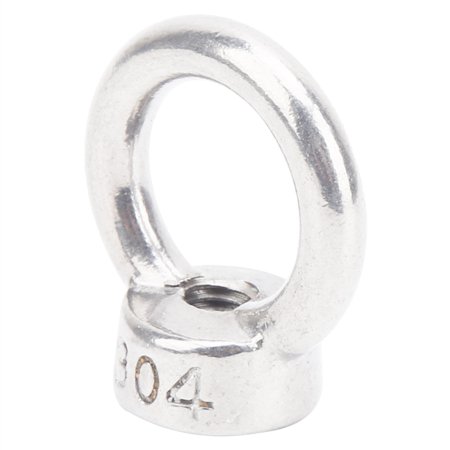 

ESTINK Lifting Eye Nut 10PCS M6 Lifting Eye Bolts Nuts Stainless Steel Fastener Fittings For Cable Rope Supplies Eyenut