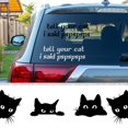 thumbnail image 1 of Calcomanía para coche Frienda Funny Cat Lover Tell Your Cat I Said Pspsps, 1 of 7