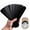 Black, 100pcs, variant on Disposable hat sweat liners, 100 pieces absorbent sweat protection bands, stick-on sweat pads for baseball hat, golf hat, sun hat and helmet for men women