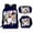Style 9, variant on Fantasy Cartoon Pattern Backpacks for Unisex, Lightweight Bookbag Water Resistant with Lunch Pack and Pencil Bag 3 in 1