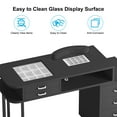 thumbnail image 6 of TABU 53'' Manicure Table,Nail Table for Nail Tech with Storage,Dust Collector,Wrist Pad,Black, 6 of 8