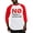 Red/White, variant on CafePress - No War In Ukraine Baseball Jersey - Cotton Baseball Jersey, 3/4 Raglan Sleeve Shirt