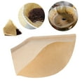 thumbnail image 3 of Herwey 40Pcs Unbleached Natural Cone-Shape Drip Coffee Cup Filter Papers, 3 of 8
