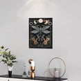 thumbnail image 2 of Tarot dragonfly Decor Tarot dragonfly Wall Art Decor Floral butterfly Girls Wall Art Canvas Prints Painting Butterfly Decorations Framed Artwork for Bathroom Living Room Bedroom12''''x16'''', 2 of 6