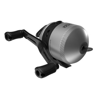 Zebco Bullet Spincast Fishing Reel, Size 20 Reel, Fast 28.9 Inches Per  Turn, 5.8:1 Gear Ratio, Durable All-Metal Construction, Solid-Brass Pinion