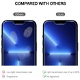 thumbnail image 7 of Screen Protector for Apple iPhone 13 /13 Pro Tempered Glass Screen Protector, Heavy Duty Anti-Scratch Anti-Bubble Tempered Glass Film 9H Hardness Cover - Clear, 7 of 7