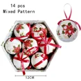 thumbnail image 3 of 14 bolas decorativas para árbol de Navidad, adornos para árbol de Navidad, bolas colgantes, muñecos de nieve, adornos para fiesta en casa, regalos de Año Nuevo, 3 of 5