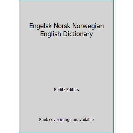 Engelsk Norsk Norwegian English Dictionary [Paperback - Used]