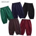 thumbnail image 2 of Pantalones medievales, disfraz de pirata para cosplay, pantalones coloniales pioneros para niño, 2 of 5