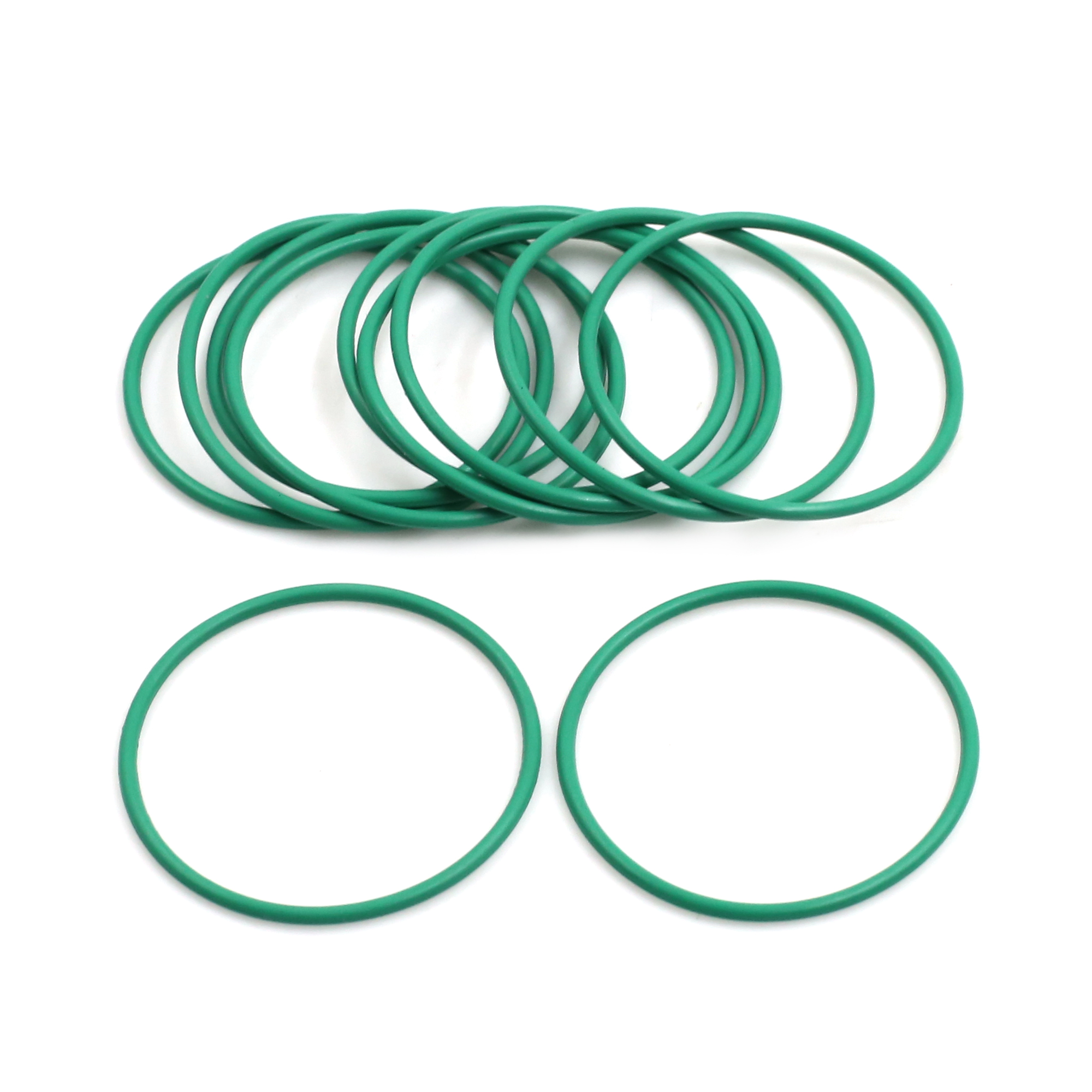 10pcs Green Universal Rubber ORing Seal Gasket Washer for Car 34 x 1