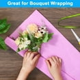 thumbnail image 4 of Uxcell 3.3ft Crepe Paper Roll, 10 Roll 20" Width Soft Paper Streamer Sheet for Craft, Red, 4 of 7