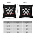 thumbnail image 5 of WWE Throw Pillow Cover Decoration Pillow Case Cushion for Home Sofa Couch 26"x26", 5 of 7