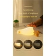 thumbnail image 6 of WEIKE Cute duck night light, rechargeable night light, bedside light with touch sensor (3-speed dimming), 6 of 10
