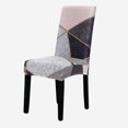thumbnail image 1 of Funda para silla geométrica, fundas elásticas para sillas de comedor, funda elástica para silla de oficina, antisuciedad, extraíble, 1 ud. Tan Jianjun unisex, 1 of 2