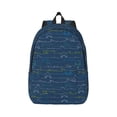 thumbnail image 2 of Rocae Shark (2) for Durable Canvas Backpack Leisure Large Bag Travel Rucksack Multi-function Backpack, 2 of 8