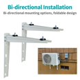 Universal Mini Split AC Bracket for 9000-36000 BTU Units, Sturdy ...