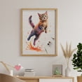 thumbnail image 6 of Diamond Art Kits for Adults, Colorful Jumping Cat Painting Art 5D Diamond Painting Kits for Adults Beginners, DIY Full Drill Diamond Painting, Gem Art and Crafts 12x16, 6 of 7