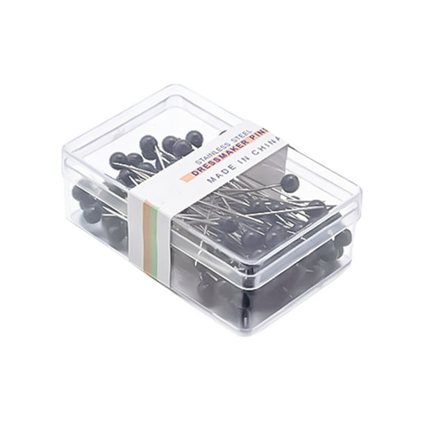 100 Alfileres De Costura Para Coser Juego De 100 Alfileres De Costura Para Proyectos De Bricolaje Alfileres Ewing Alfileres Rectos Para Tela Alfileres Multicolores Con Cabeza Perlada Alfileres La