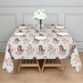 thumbnail image 3 of Princess Unicorn Pattern Square Tablecloth,Waterproof Square Table Cover,Wipeable Spillproof Washable Table Cover for Home Kitchen Party Decor 60"x60"(152x152cm), 3 of 6