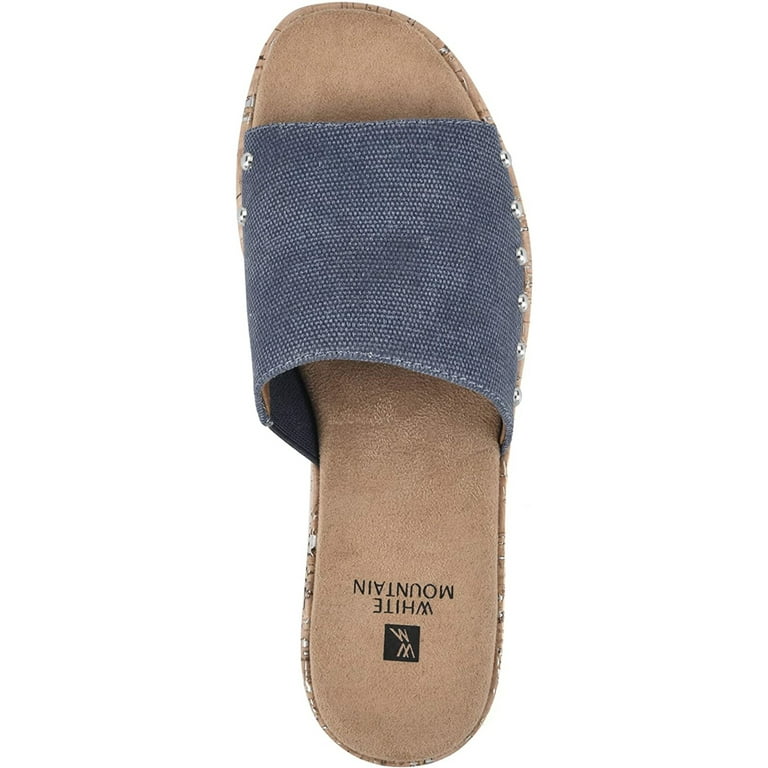 White mountain blue clearance sandals