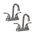 thumbnail image 1 of DICA 2 Pack de Lavabo Dica Manerales Palanca Mezcladora 4' Plateado, 1 of 5