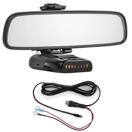 Mirror Mount + Direct Wire for Uniden Radar Detectors - R1 R3 R4 R7 R8 Extreme (3001209)