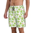 thumbnail image 2 of Goofa Kawaii Avocado Printed Mens Swim Trunks Summer Quick Dry Short Beach Swimwear Bathing Suits-XX-Large, 2 of 9
