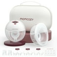 thumbnail image 1 of Momcozy Tire-lait Mains Libres M5, Tire-Lait Portable avec 3 Modes et 9 Niveaux, 2 Unités Rouge, 1 of 9