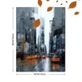thumbnail image 3 of Times Square Abstract Canvas Print Wall Art for Living Room Bedroom Office Hotel Lobby, 3 of 8