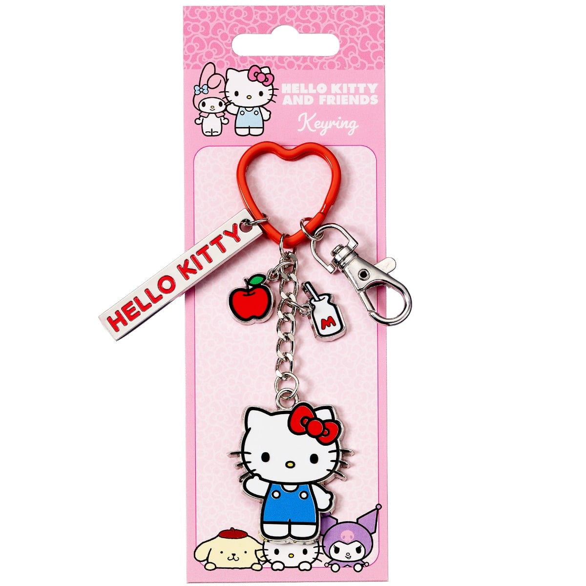 Hello Kitty Keychain with Charms