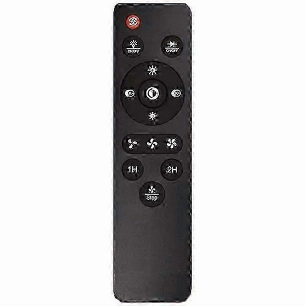 1/2PCS Dimming And Discoloration Good Toughness Ceiling Fan Lamp Remote Control Responsive Soft Keys 9