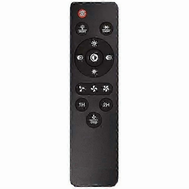 2PCS Dimmable and Color-Change Ceiling Fan Light with Sturdy Remote Control and Sensitive Soft Buttons