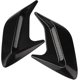 thumbnail image 4 of Car Hood Air Intake,Air Flow Vent Cover,Air Intake Flow Vent Shark Gills Outlet Decorative Sticker(Black), 4 of 4