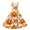 Yellow, variant on Fgvctg Halloween Dresses for Women Funny Sleeveless Cocktail Dress Plus Size Prom Dress 1950s Pumpkin Ghost Witch Graphic Outfits Halloween Crewneck Clothing Purple M