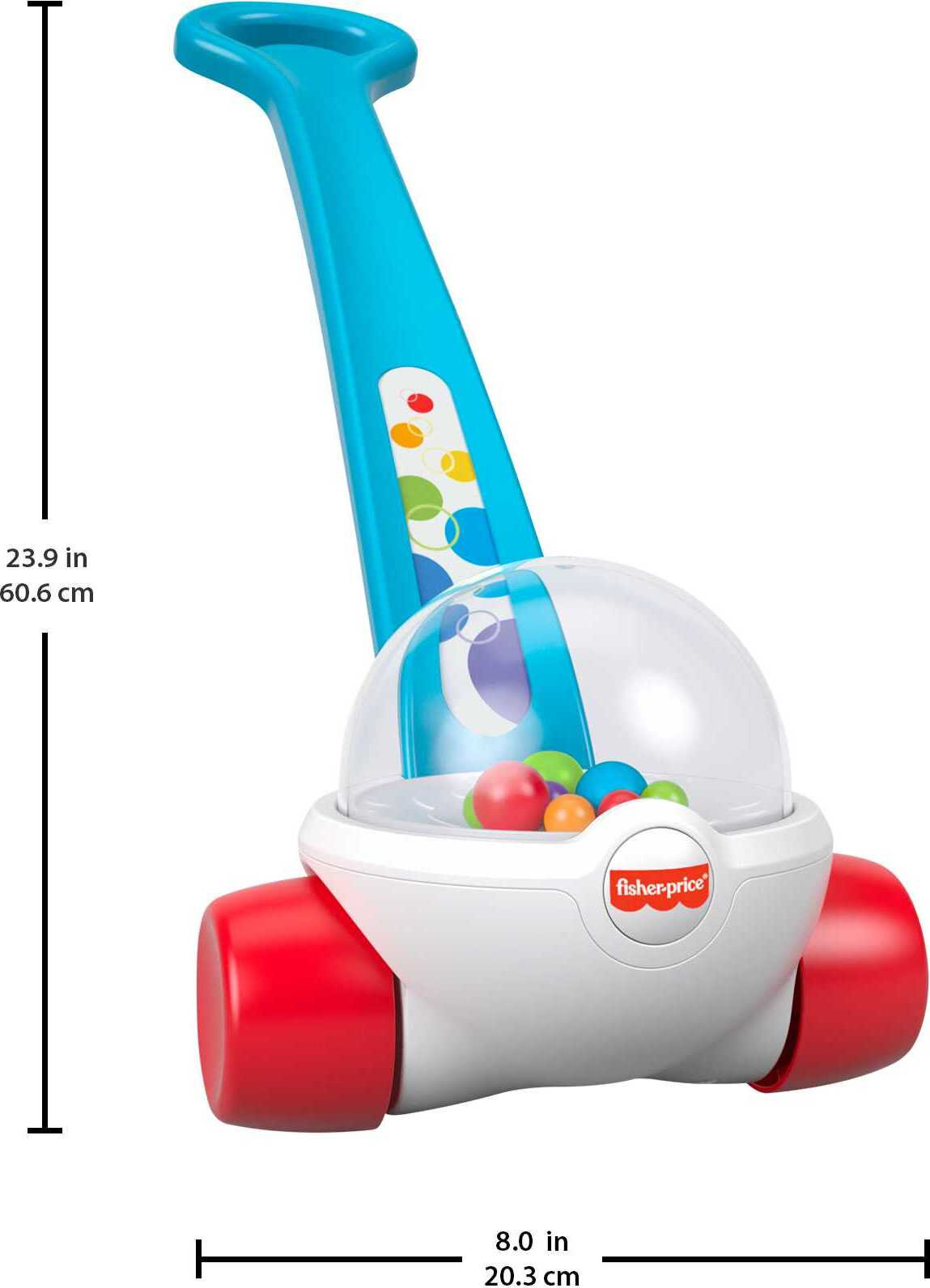 Fisher-Price Classic Corn Popper Infant Push-Along Toy - image 4 of 6