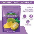 thumbnail image 2 of 4 Pack Liberty Orchard Organic Dried Jackfruit with No Added Sugar - Enjoy the Bold Flavor of Jackfruit with Fiber-Rich Snack Packs- Soft Nutrient-Packed Dried Jackfruit Ideal for Recipes, 2 of 5
