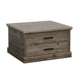 thumbnail image 4 of Sauder La Collection Aspen Post Table basse en Finition Pebble Pine, 4 of 9