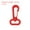 Red, variant on Plastic Swivel Snap Hook Rotary Lobster Clasp Buckle for Backpack Luggage Webbing Strap, Yellow, 3 Pack