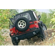 Warn 74300 Bumper Fits select: 2015-2018 JEEP WRANGLER UNLIMITED, 2012-2014 JEEP WRANGLER