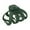Green, variant on Jacenvly 2024 Valentines Day Decorations Matte Claw Clips Strong Grip Anti-Slip Jaws For Thick Hair Clips Medium Hair Clips Hair Clips Hair Accessories Room Decor Black