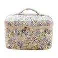 thumbnail image 2 of Women's Travel Bag Rainproof Cosmetic Bag Cute Rhombus Pattern Esthetic Cosmetic Bag Portable Multi Functional Storage Bag, 2 of 6