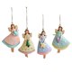 thumbnail image 1 of Adornos navideños de madera con forma de ángel. Adornos rústicos de estilo granja con forma de ángel. Adornos para colgar en el árbol de Navidad para decorar el hogar en Navidad., 1 of 7