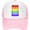 C260, variant on LGBT Pride Month Mesh Hat Happy Pride Month Trucker Hat Gay Pride Lesbian Love Cap for Men Women Black