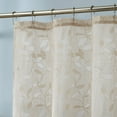 thumbnail image 2 of Warm Home Designs 36" W x 72" L Linen Lace Shower Curtain. GR Linen 36, 2 of 4