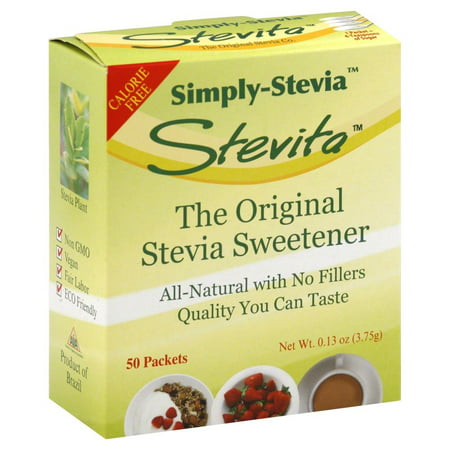 Stevita Simply Stevia - No Fillers - 0.13 Ounce (Best Stevia Product Reviews)